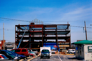 Downtown branch under construction